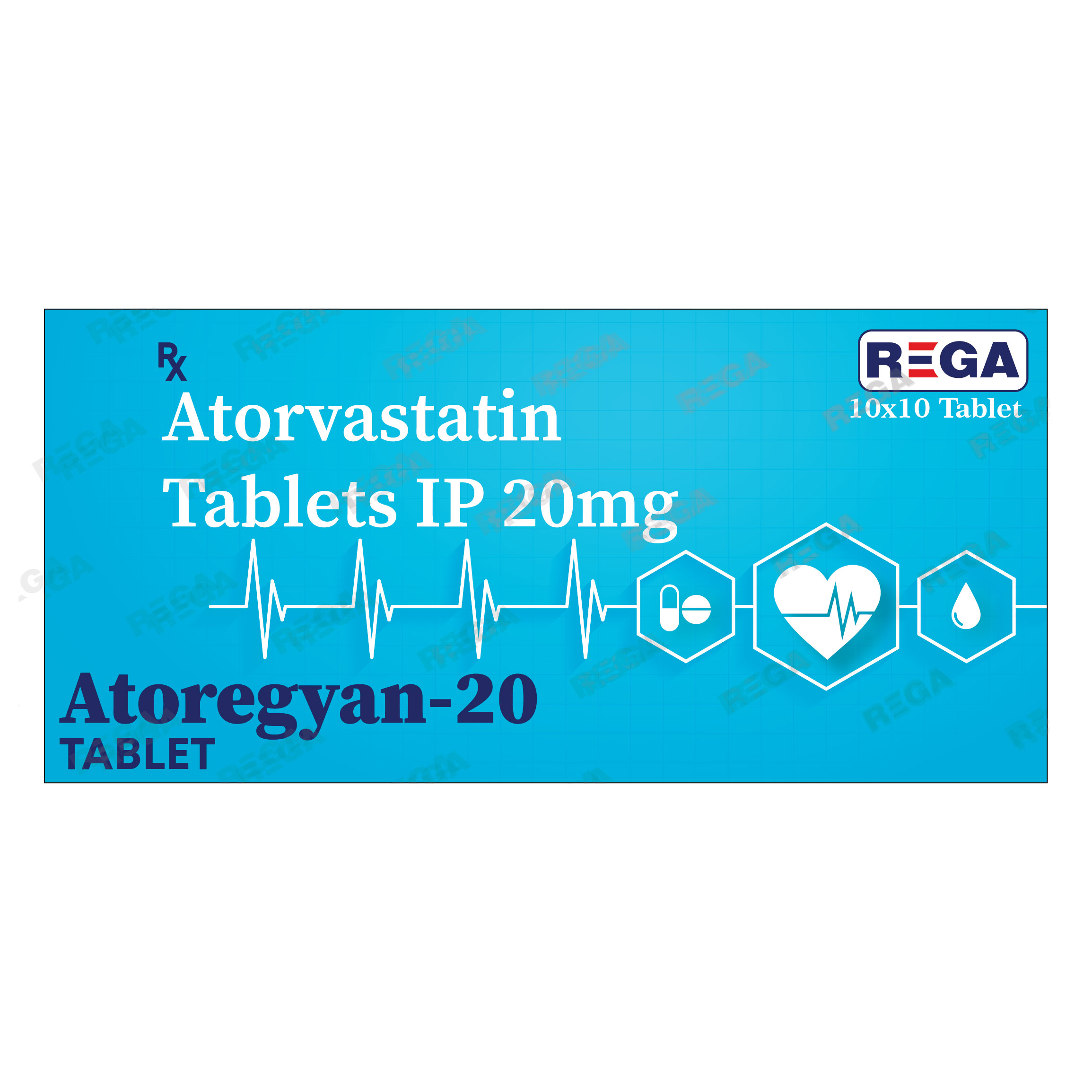 Atorvastatin Tablets IP 20 mg